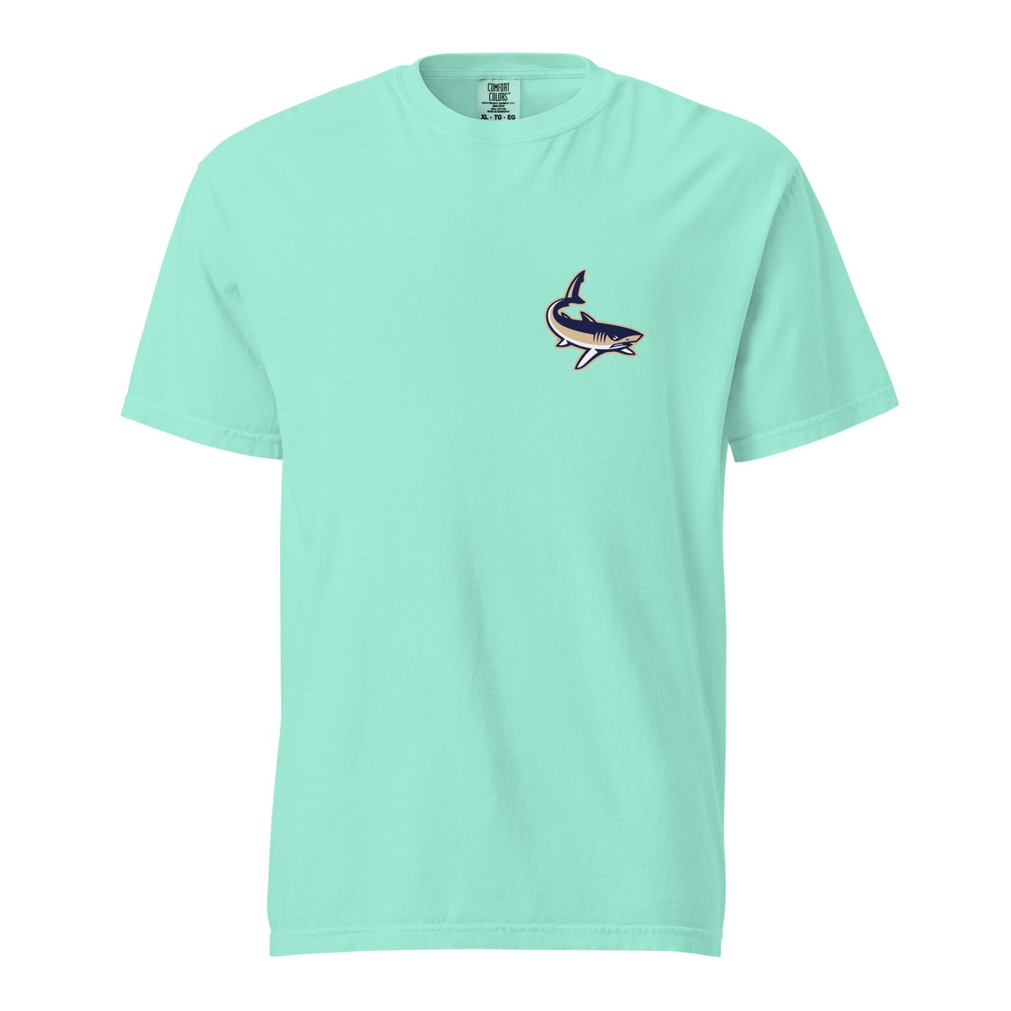 Signature | Comfort Colors T-Shirt | University South Carolina Beaufort Track & Field | Shark Logo