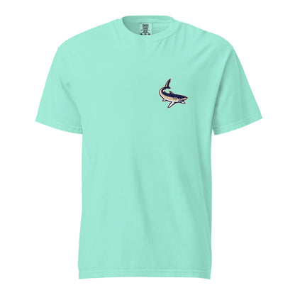 Signature | Comfort Colors T-Shirt | University South Carolina Beaufort Track & Field | Shark Logo