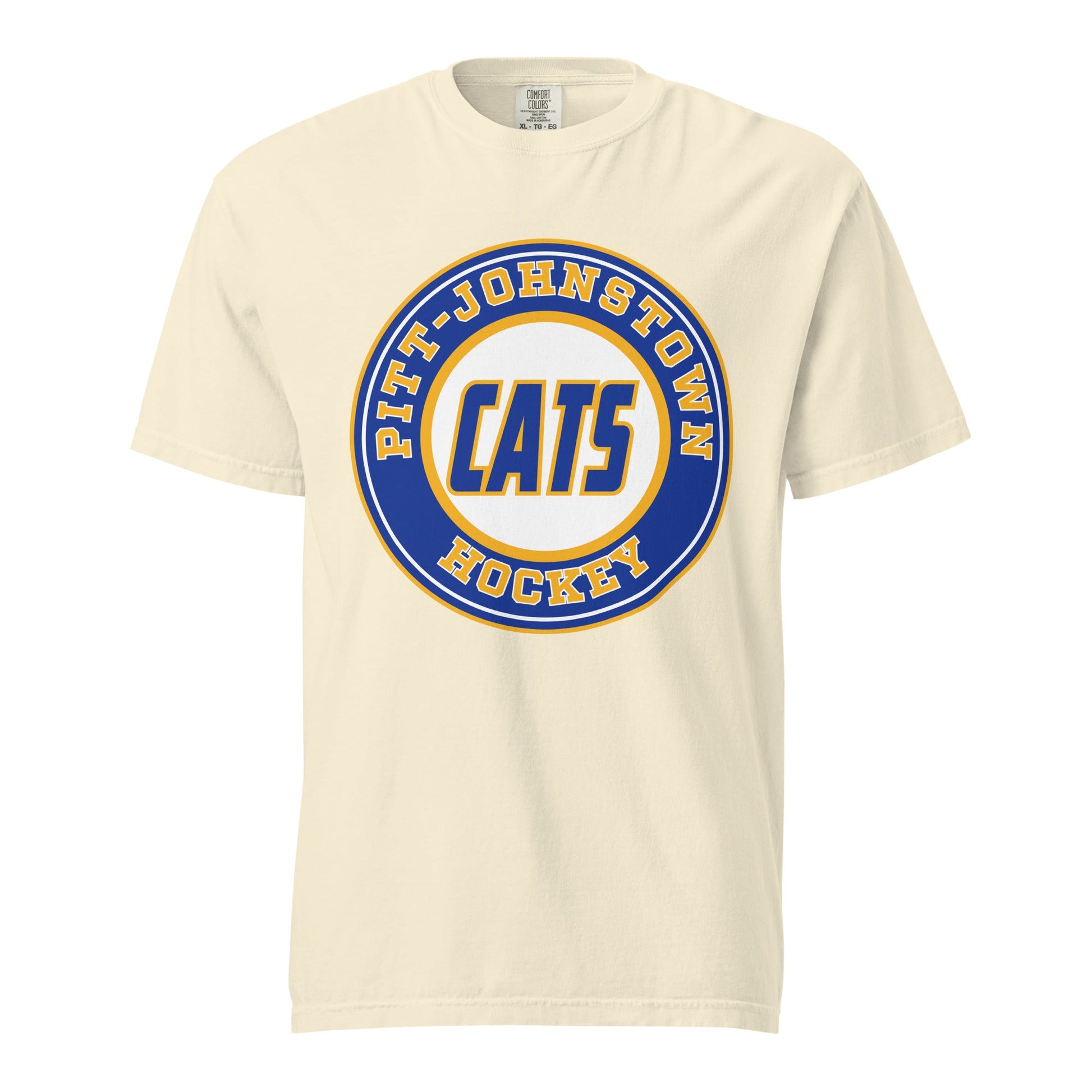 Signature | Comfort Colors T-Shirt | UPJ Hockey | Badge Logo