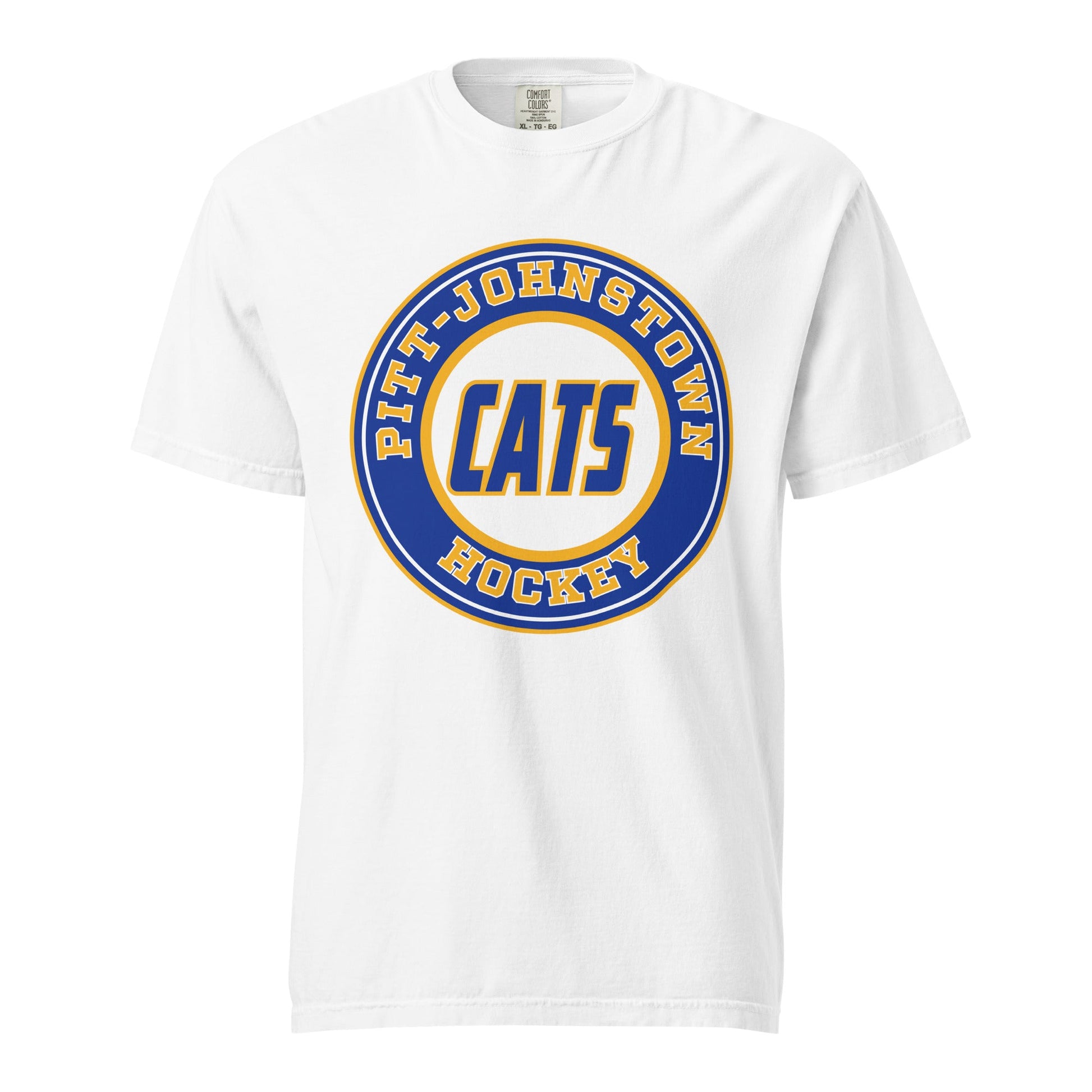 Signature | Comfort Colors T-Shirt | UPJ Hockey | Badge Logo