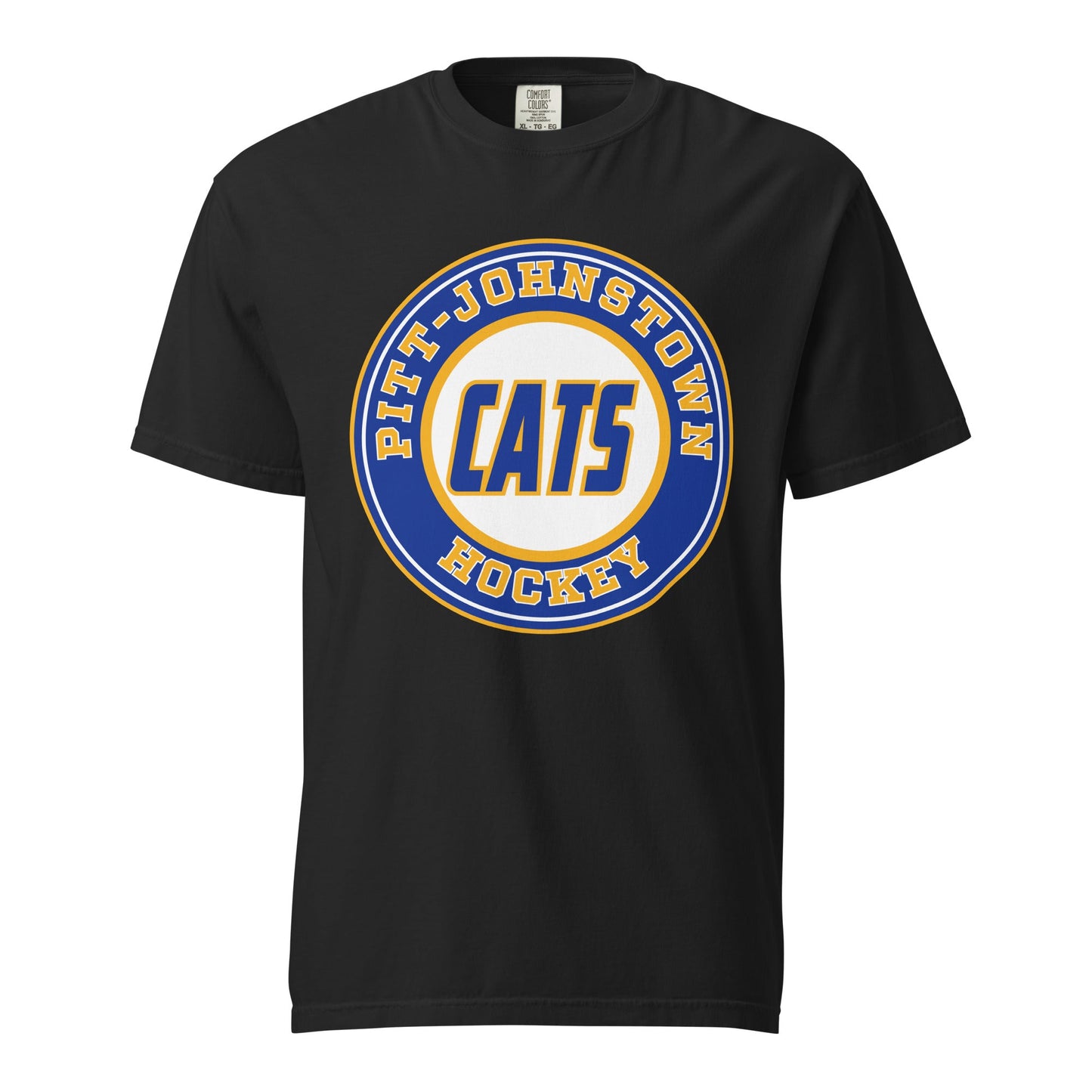 Signature | Comfort Colors T-Shirt | UPJ Hockey | Badge Logo
