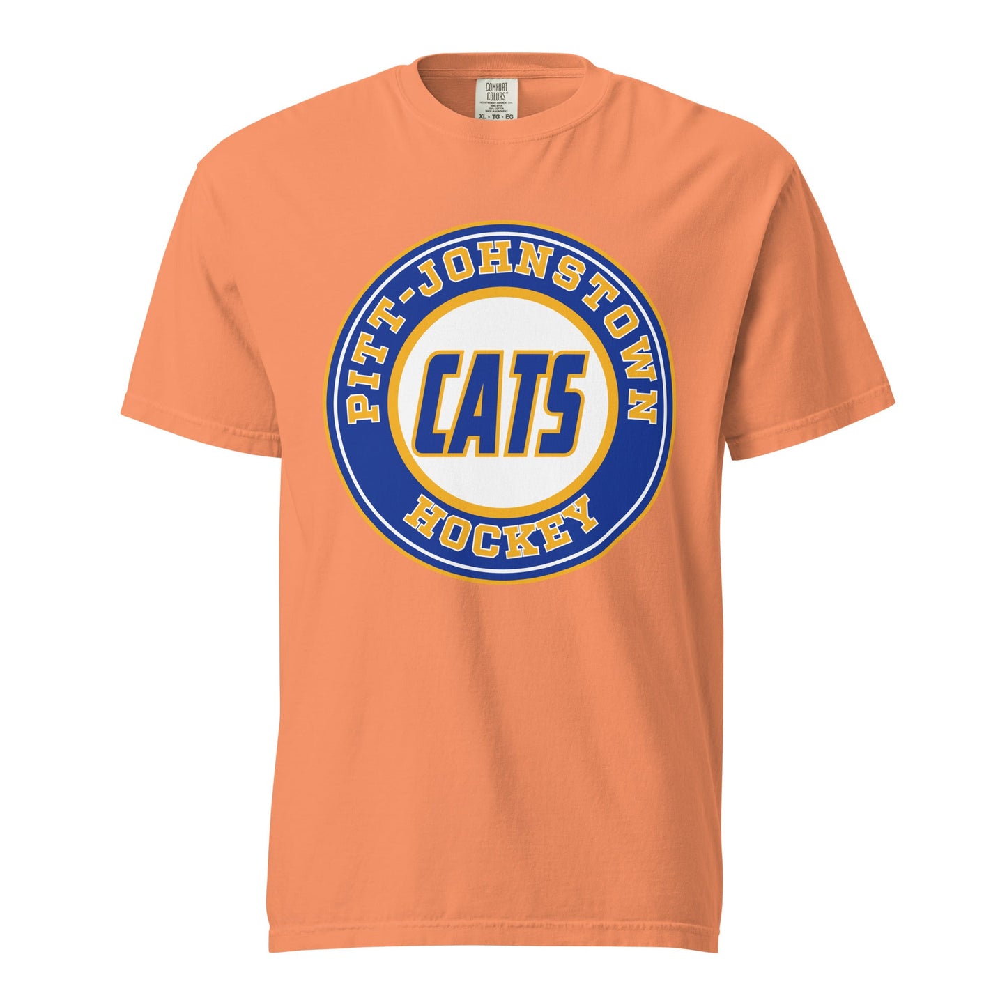 Signature | Comfort Colors T-Shirt | UPJ Hockey | Badge Logo