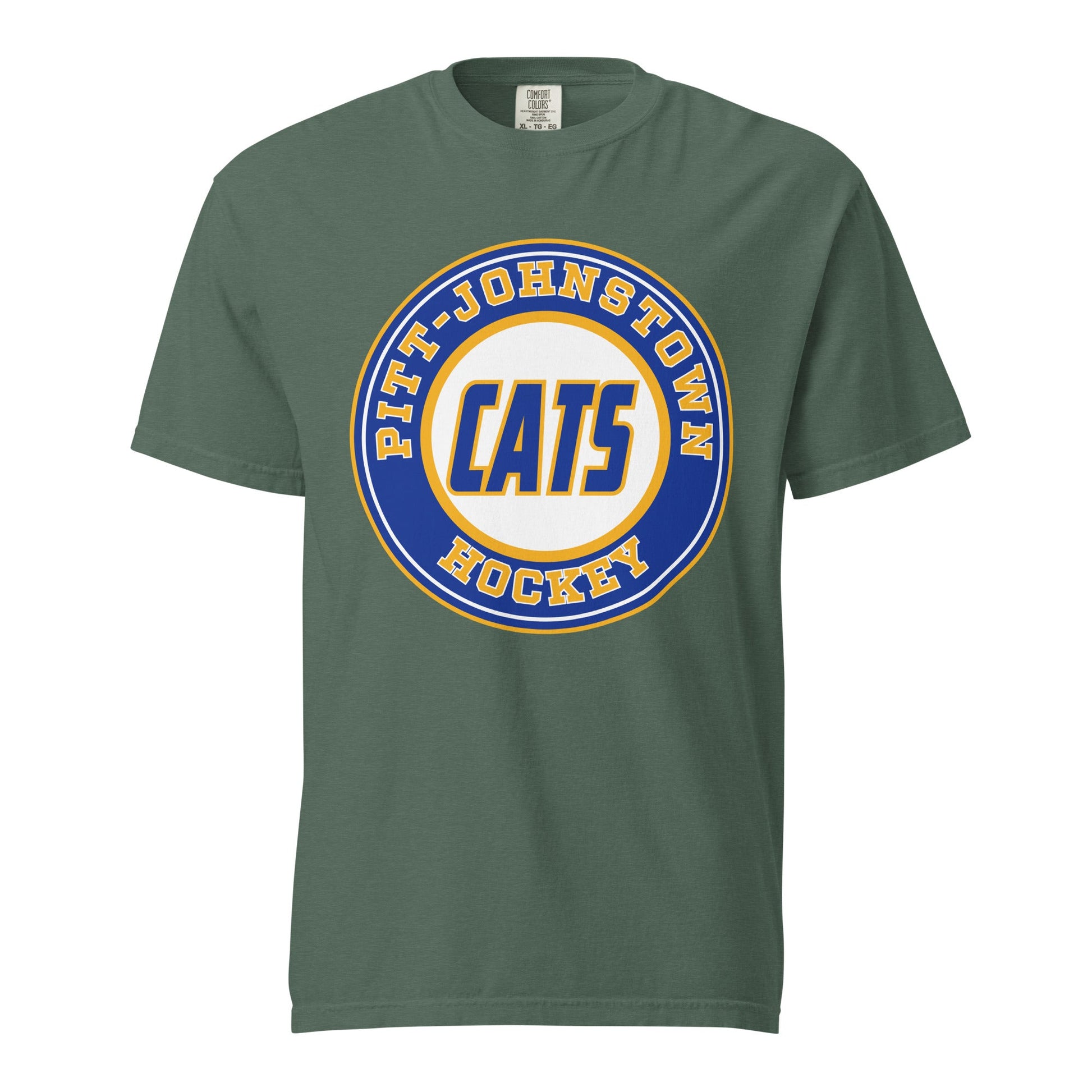 Signature | Comfort Colors T-Shirt | UPJ Hockey | Badge Logo
