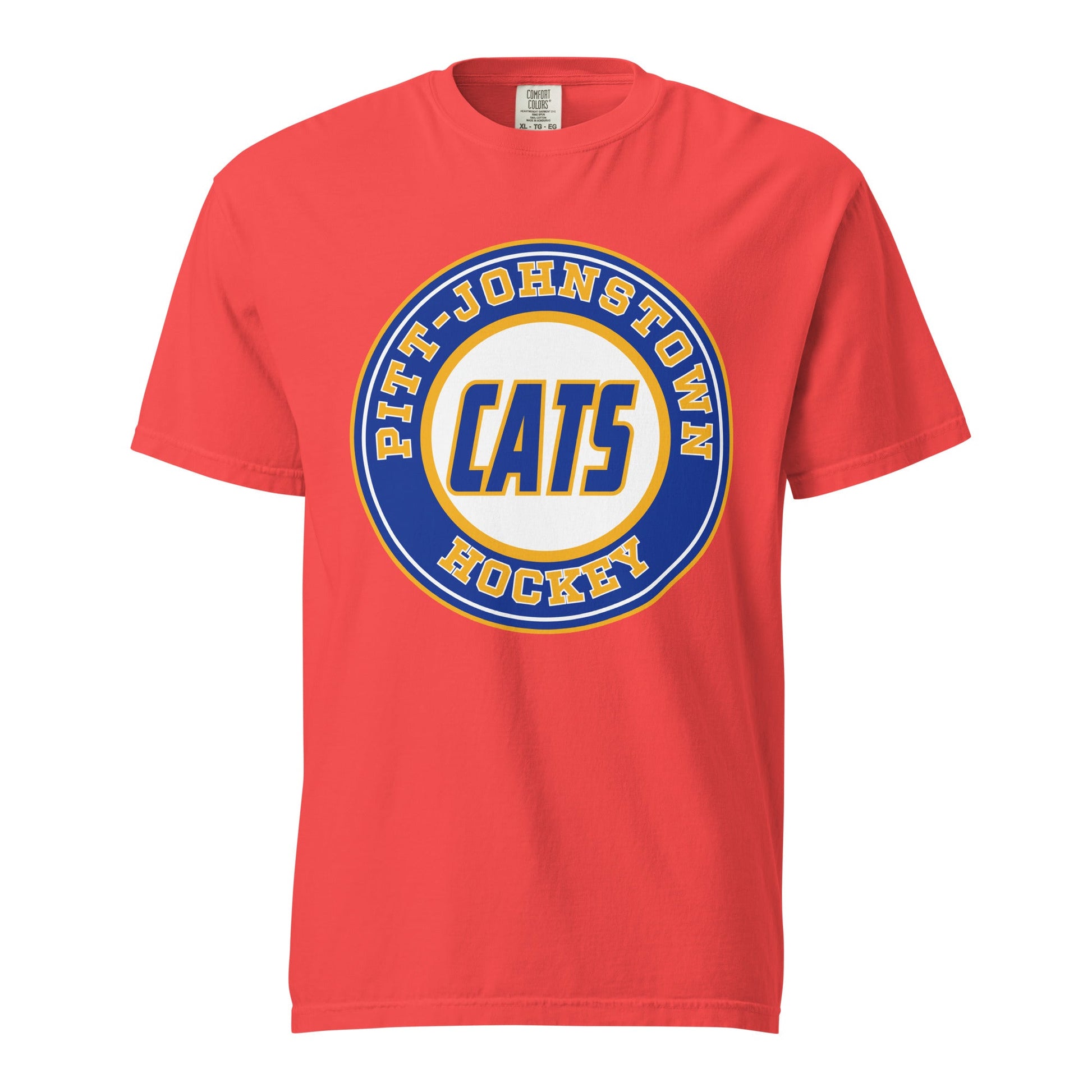 Signature | Comfort Colors T-Shirt | UPJ Hockey | Badge Logo