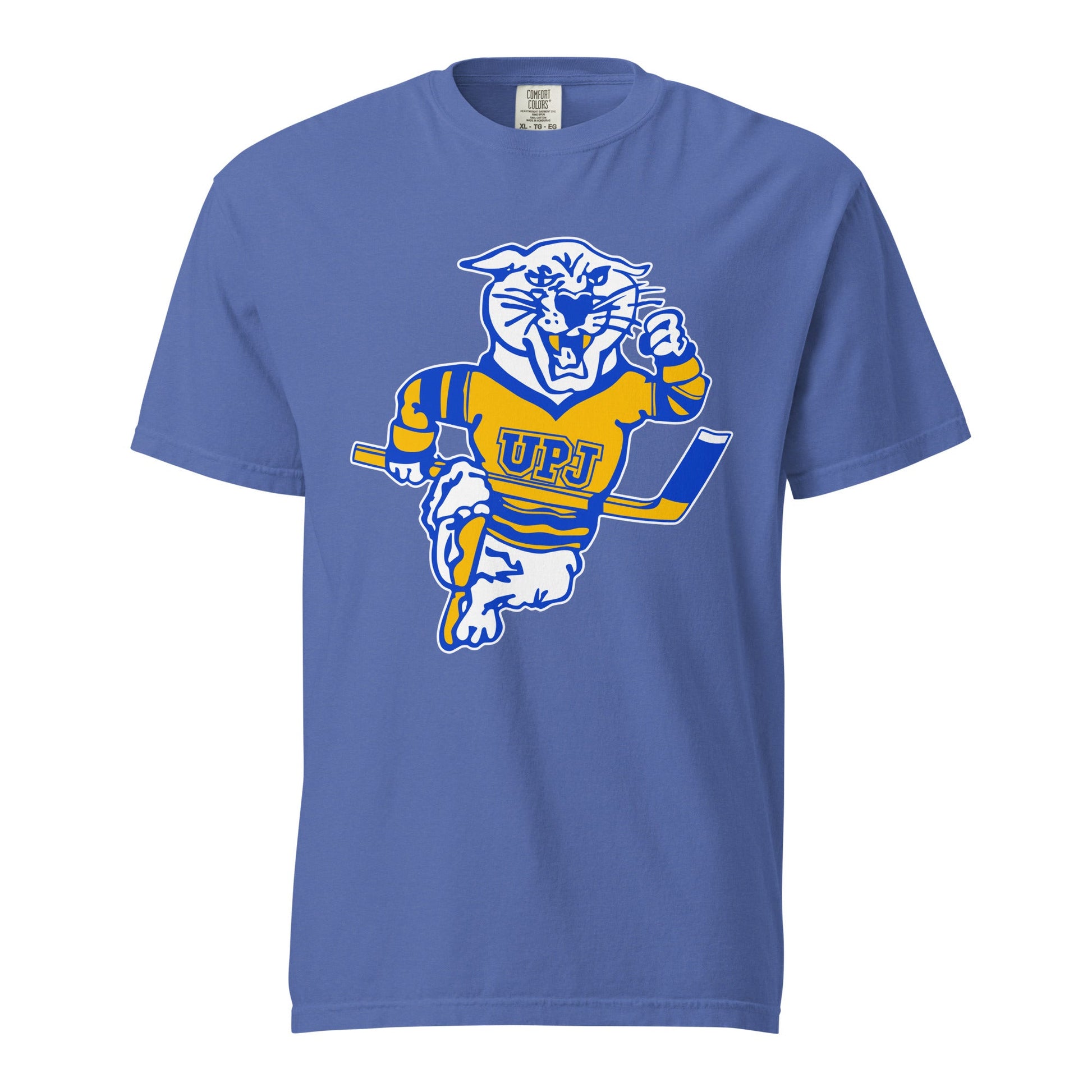 Signature | Comfort Colors T-Shirt | UPJ Hockey | Mascot Logo