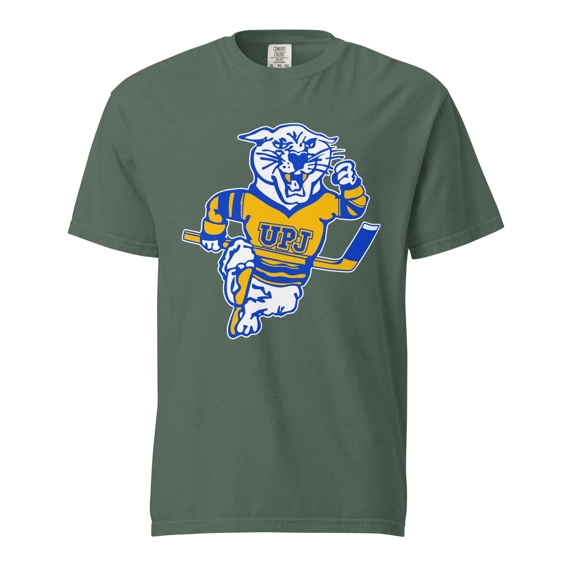 Signature | Comfort Colors T-Shirt | UPJ Hockey | Mascot Logo