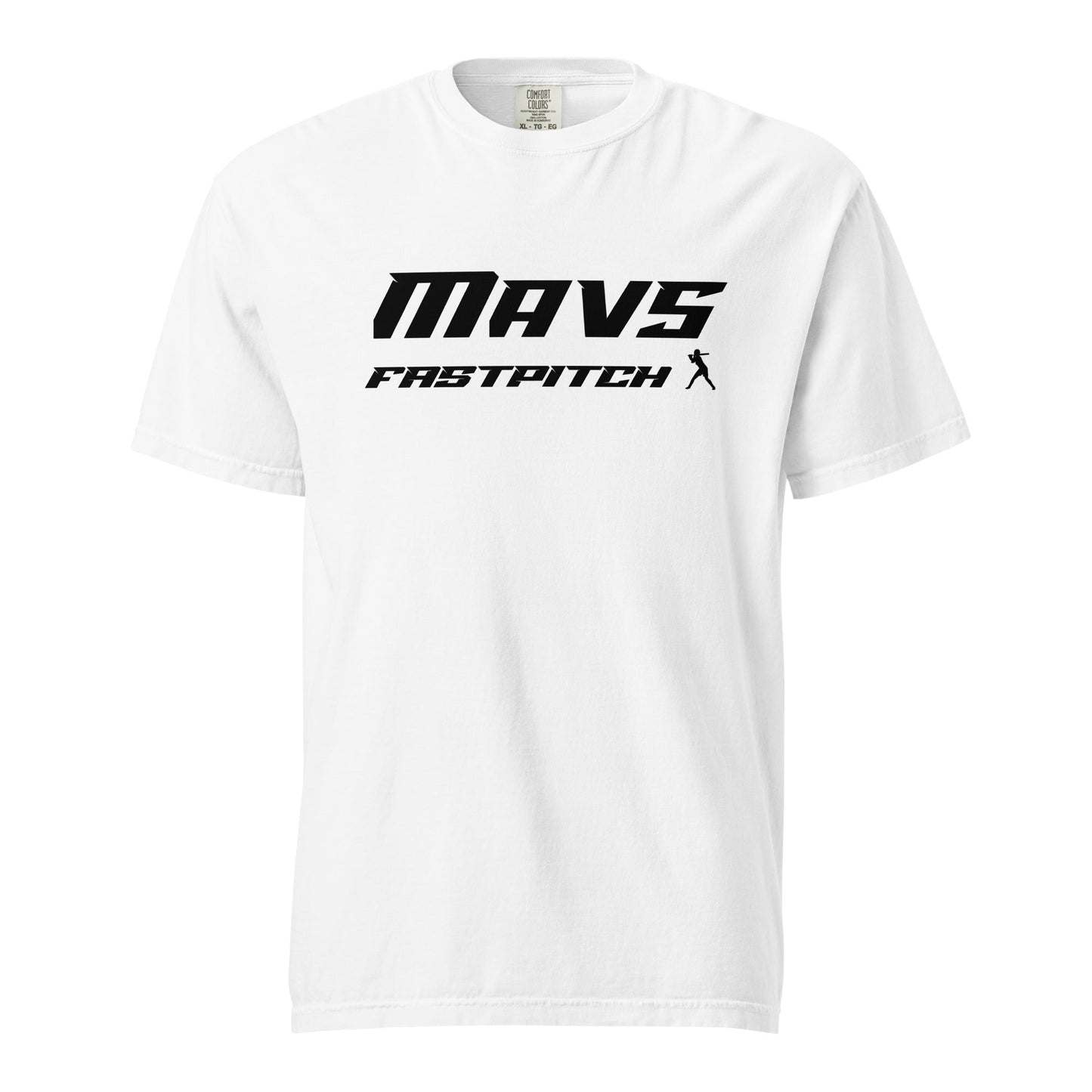 Signature | Comfort Colors T-Shirt | Upper Makefield Mavs Fastpitch | Fastpitch Logo