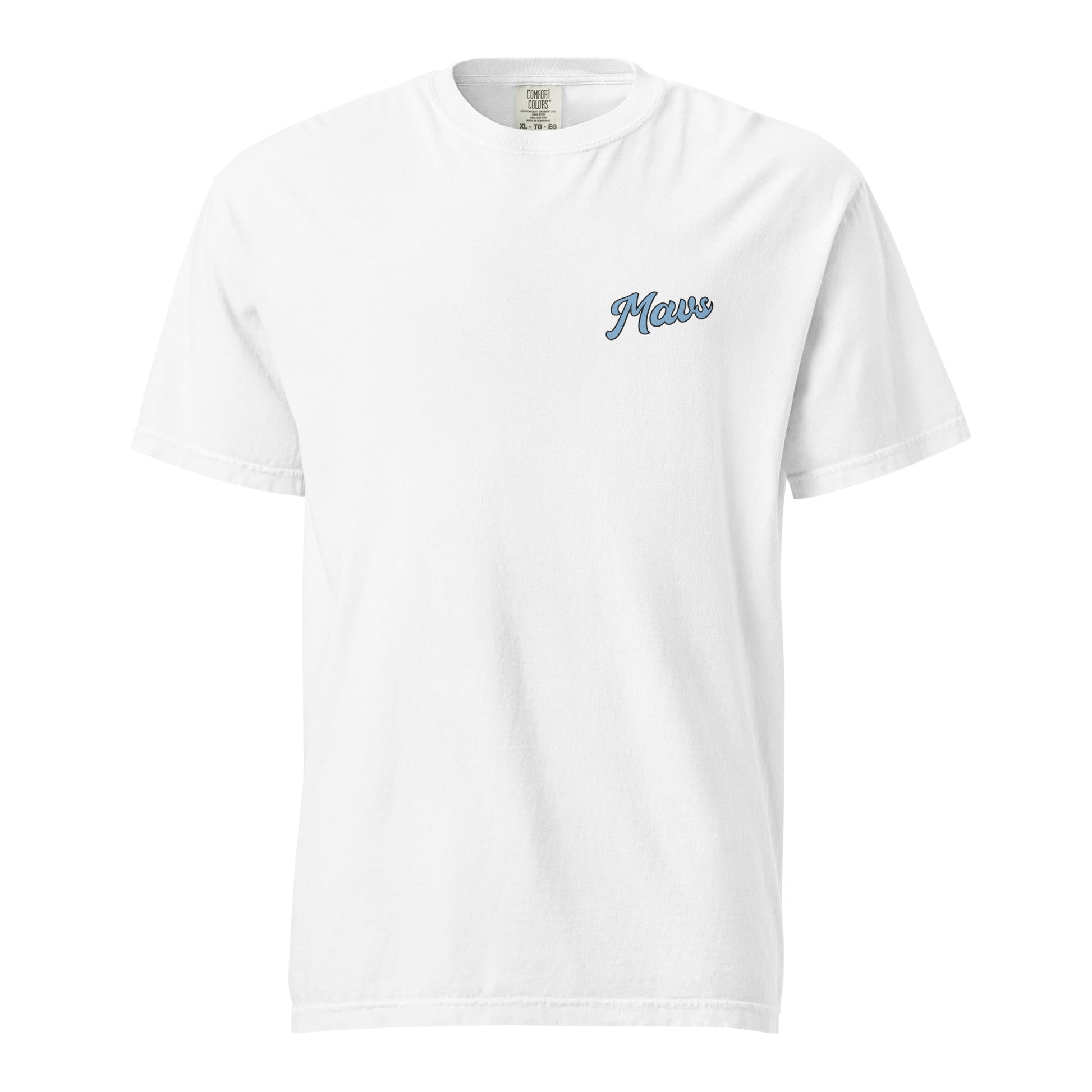 Signature | Comfort Colors T-Shirt | Upper Makefield Mavs Fastpitch | Script Logo