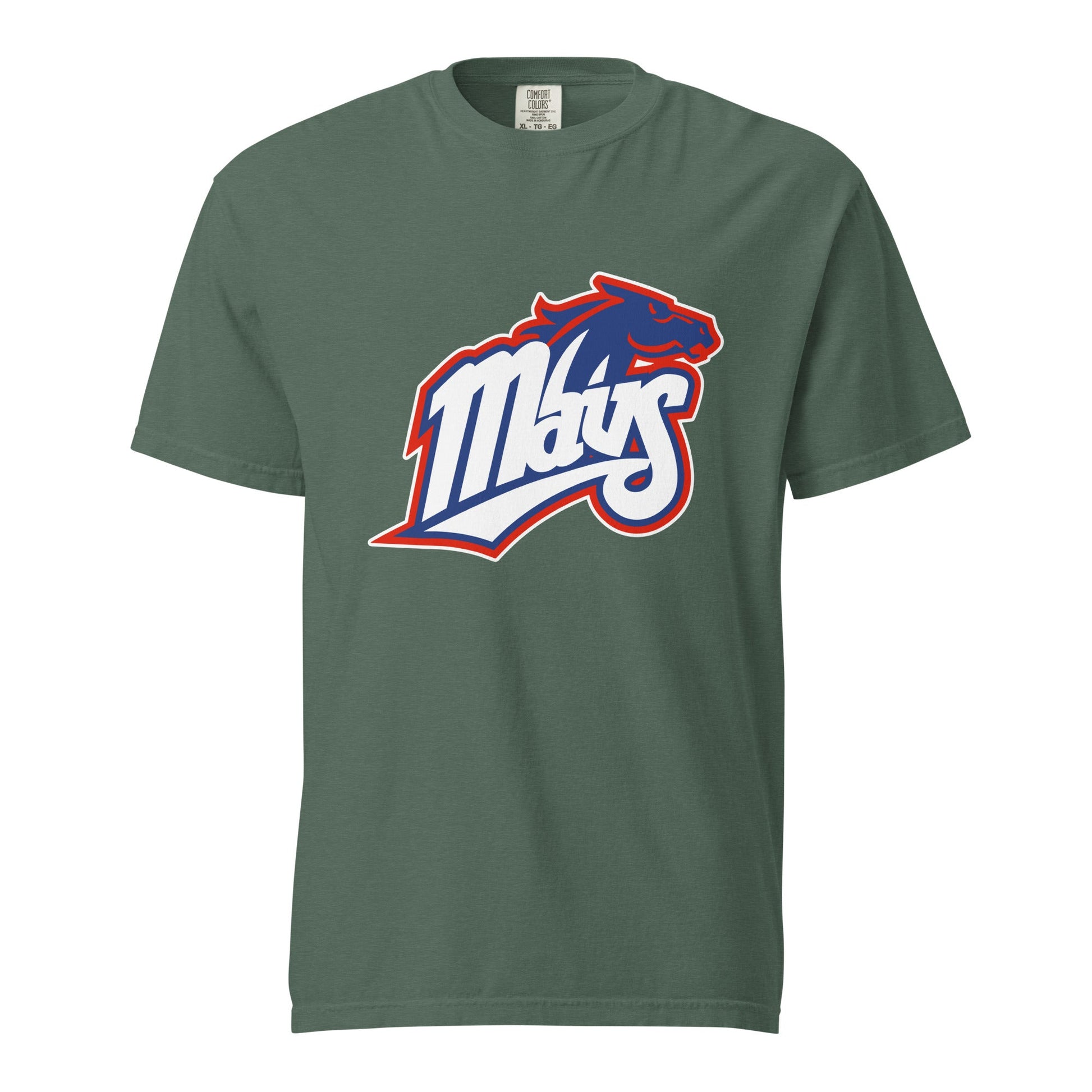 Signature | Comfort Colors T-Shirt | Upper Makefield Youth Baseball & Softball League | Mavs Logo