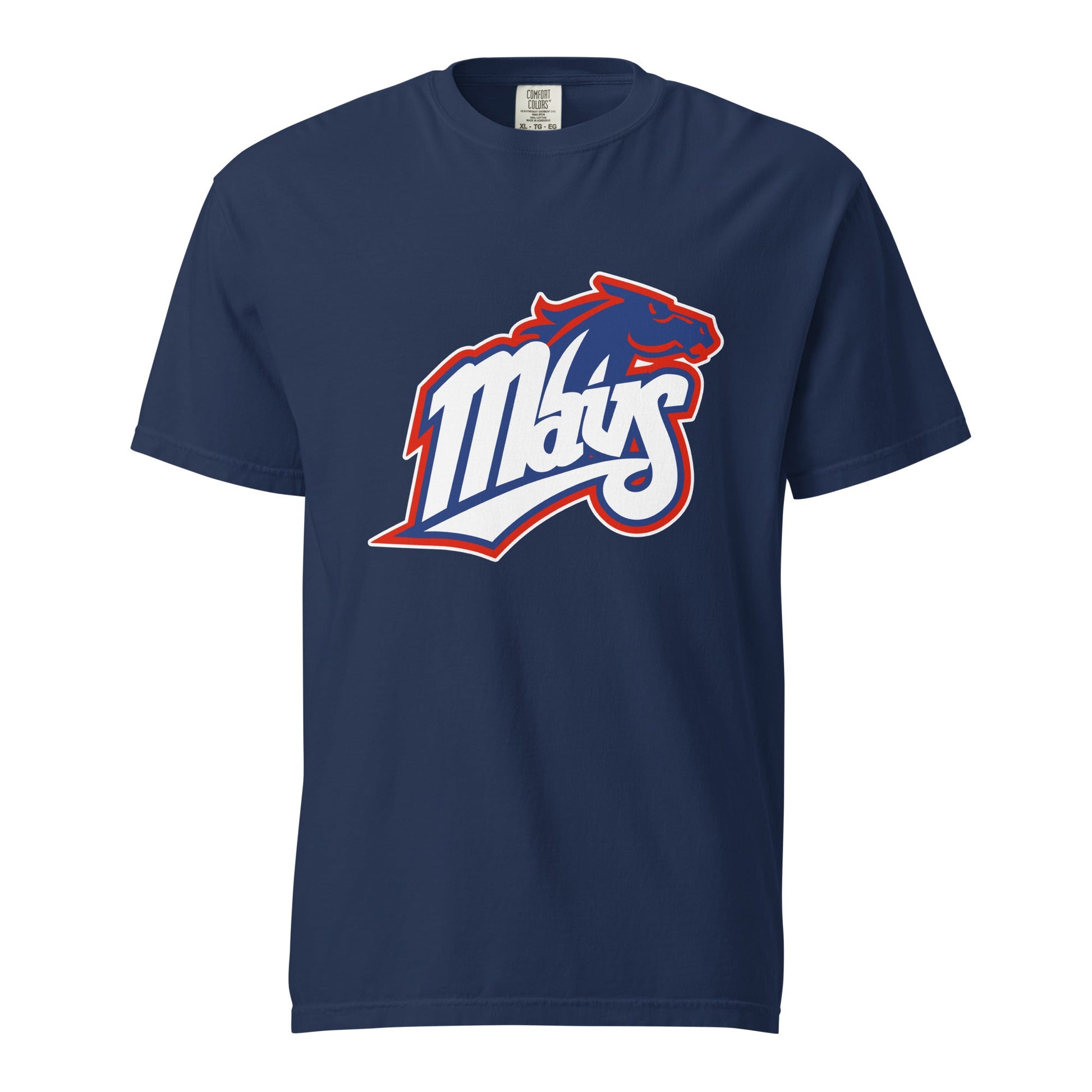 Signature | Comfort Colors T-Shirt | Upper Makefield Youth Baseball & Softball League | Mavs Logo