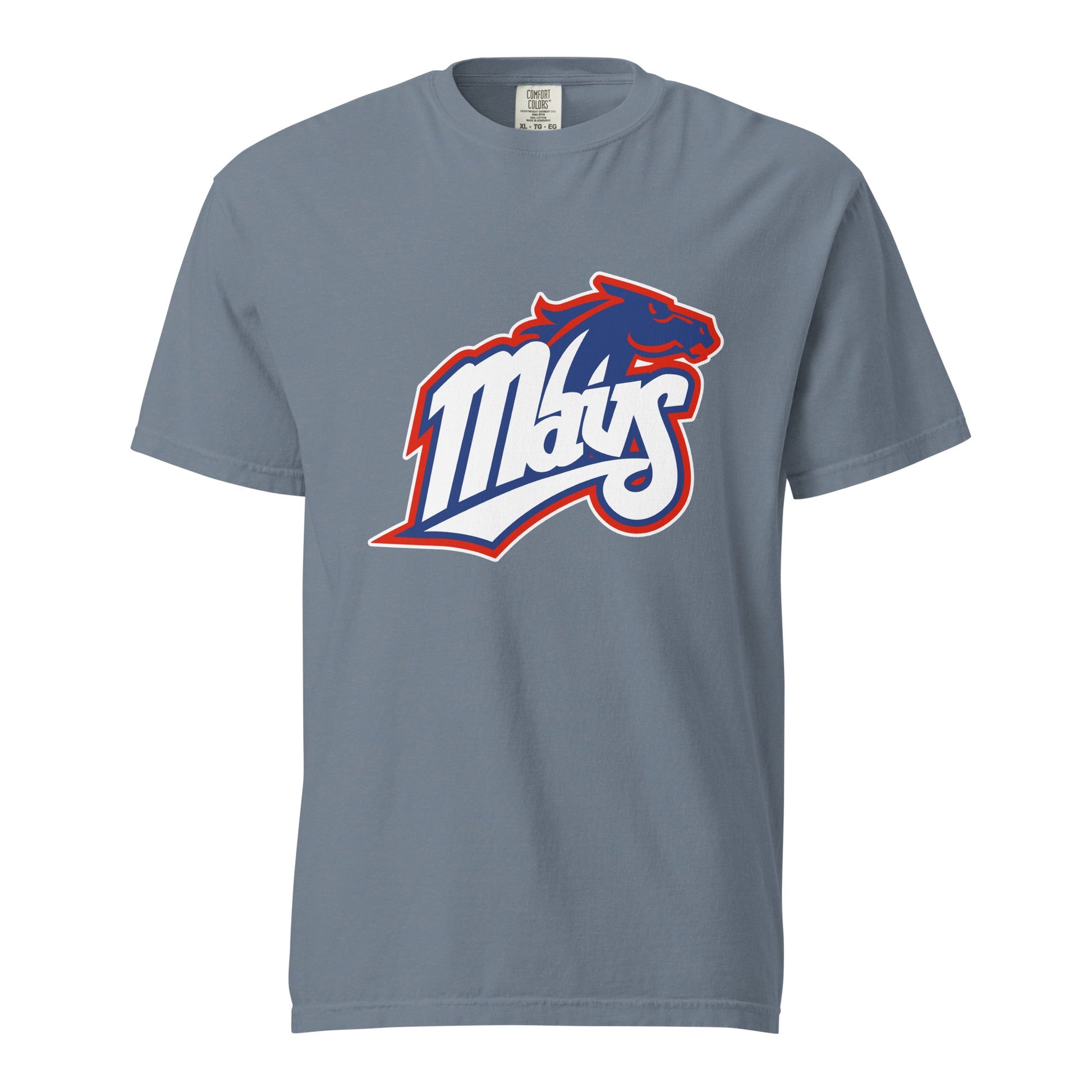 Signature | Comfort Colors T-Shirt | Upper Makefield Youth Baseball & Softball League | Mavs Logo