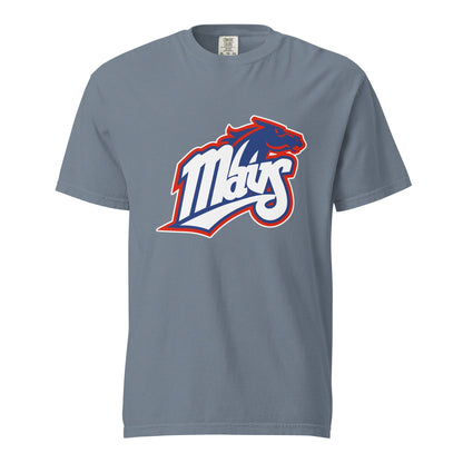 Signature | Comfort Colors T-Shirt | Upper Makefield Youth Baseball & Softball League | Mavs Logo