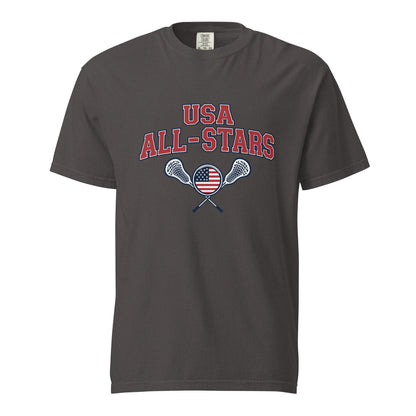 Signature | Comfort Colors T-Shirt | USA ALL STARS BERLIN 2026 | Modern Script Logo