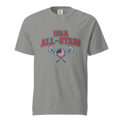 Signature | Comfort Colors T-Shirt | USA ALL STARS BERLIN 2026 | Modern Script Logo