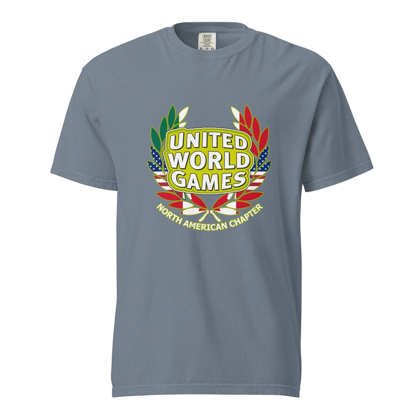Signature | Comfort Colors T-Shirt | USA ALL STARS BERLIN 2026 | Summit Games Emblem Logo