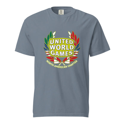 Signature | Comfort Colors T-Shirt | USA ALL STARS BERLIN 2026 | Summit Games Emblem Logo