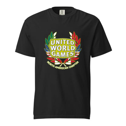 Signature | Comfort Colors T-Shirt | USA ALL STARS BERLIN 2026 | Summit Games Emblem Logo