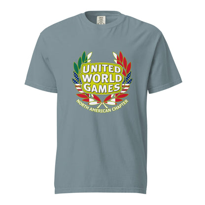 Signature | Comfort Colors T-Shirt | USA ALL STARS BERLIN 2026 | Summit Games Emblem Logo