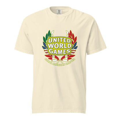 Signature | Comfort Colors T-Shirt | USA ALL STARS BERLIN 2026 | Summit Games Emblem Logo