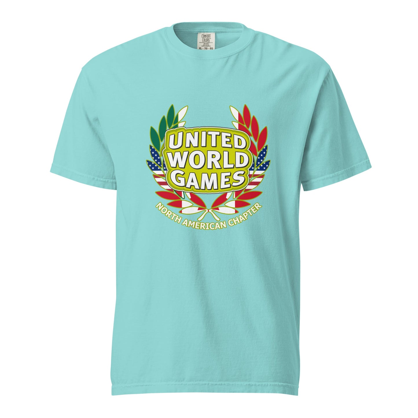 Signature | Comfort Colors T-Shirt | USA ALL STARS BERLIN 2026 | Summit Games Emblem Logo