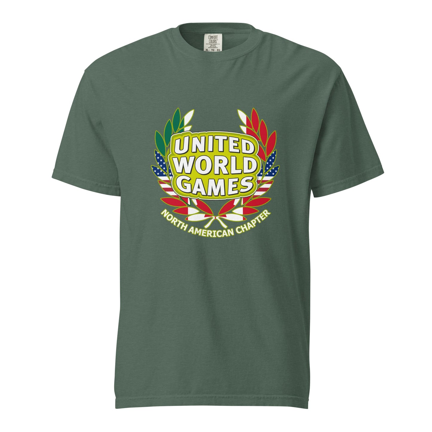 Signature | Comfort Colors T-Shirt | USA ALL STARS BERLIN 2026 | Summit Games Emblem Logo