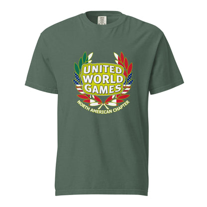 Signature | Comfort Colors T-Shirt | USA ALL STARS BERLIN 2026 | Summit Games Emblem Logo