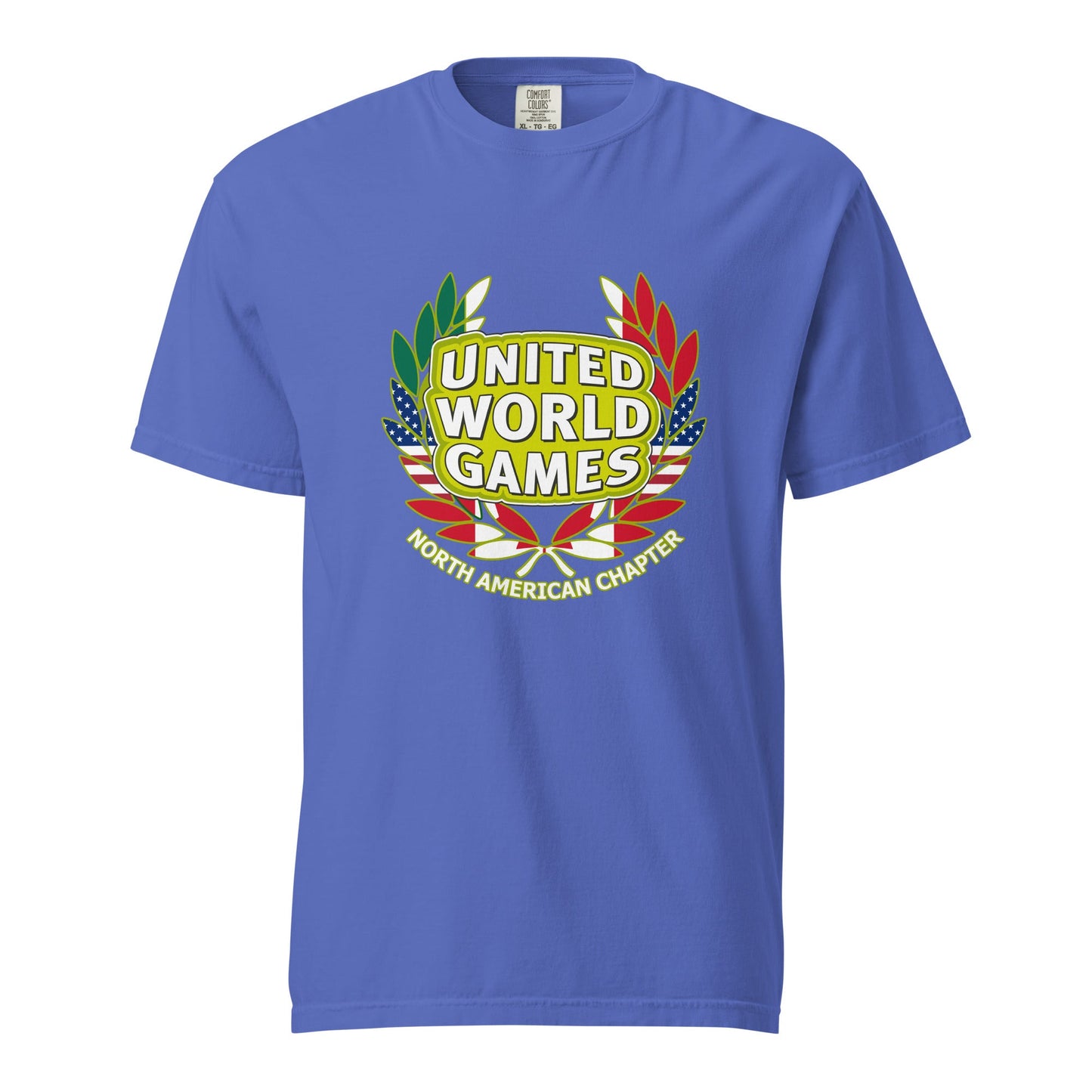 Signature | Comfort Colors T-Shirt | USA ALL STARS BERLIN 2026 | Summit Games Emblem Logo