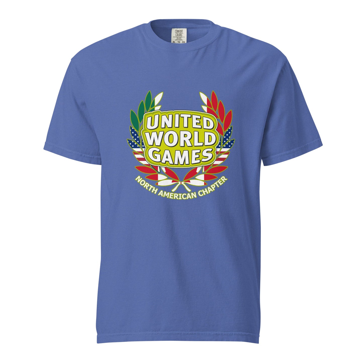 Signature | Comfort Colors T-Shirt | USA ALL STARS BERLIN 2026 | Summit Games Emblem Logo