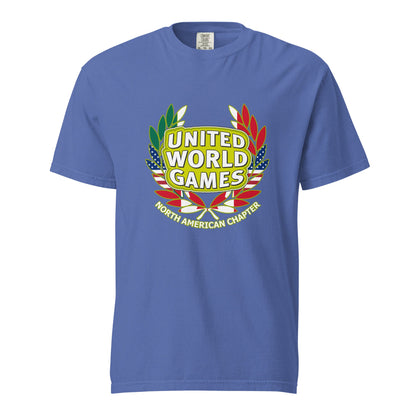 Signature | Comfort Colors T-Shirt | USA ALL STARS BERLIN 2026 | Summit Games Emblem Logo