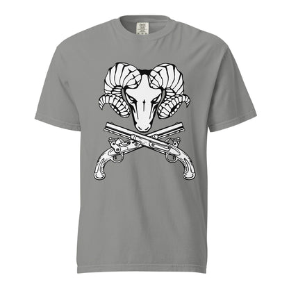 Signature | Comfort Colors T-Shirt | USNA Pistol Team | Emblem Logo