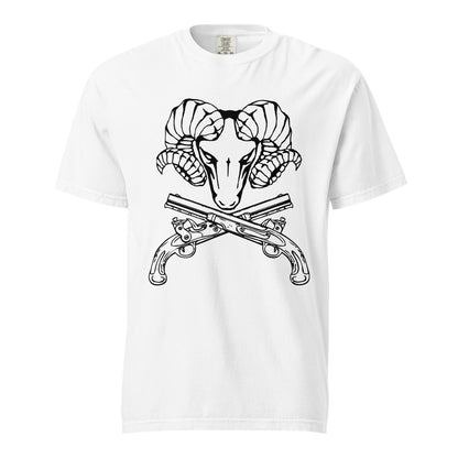 Signature | Comfort Colors T-Shirt | USNA Pistol Team | Emblem Logo