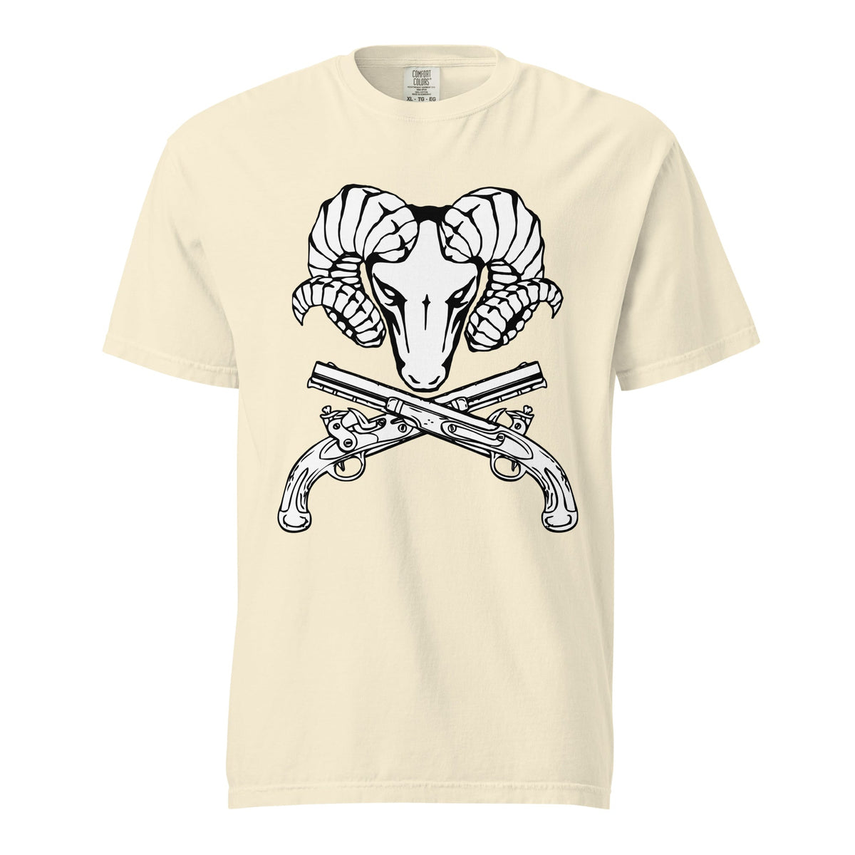 Signature | Comfort Colors T-Shirt | USNA Pistol Team | Emblem Logo