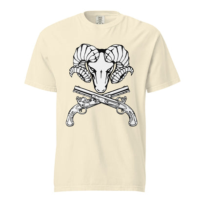 Signature | Comfort Colors T-Shirt | USNA Pistol Team | Emblem Logo