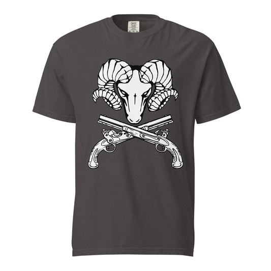 Signature | Comfort Colors T-Shirt | USNA Pistol Team | Emblem Logo