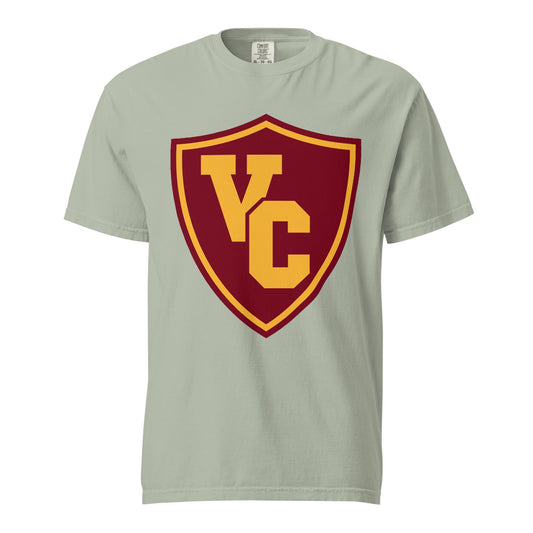 Signature | Comfort Colors T-Shirt | VCMS cheer | Shield Logo