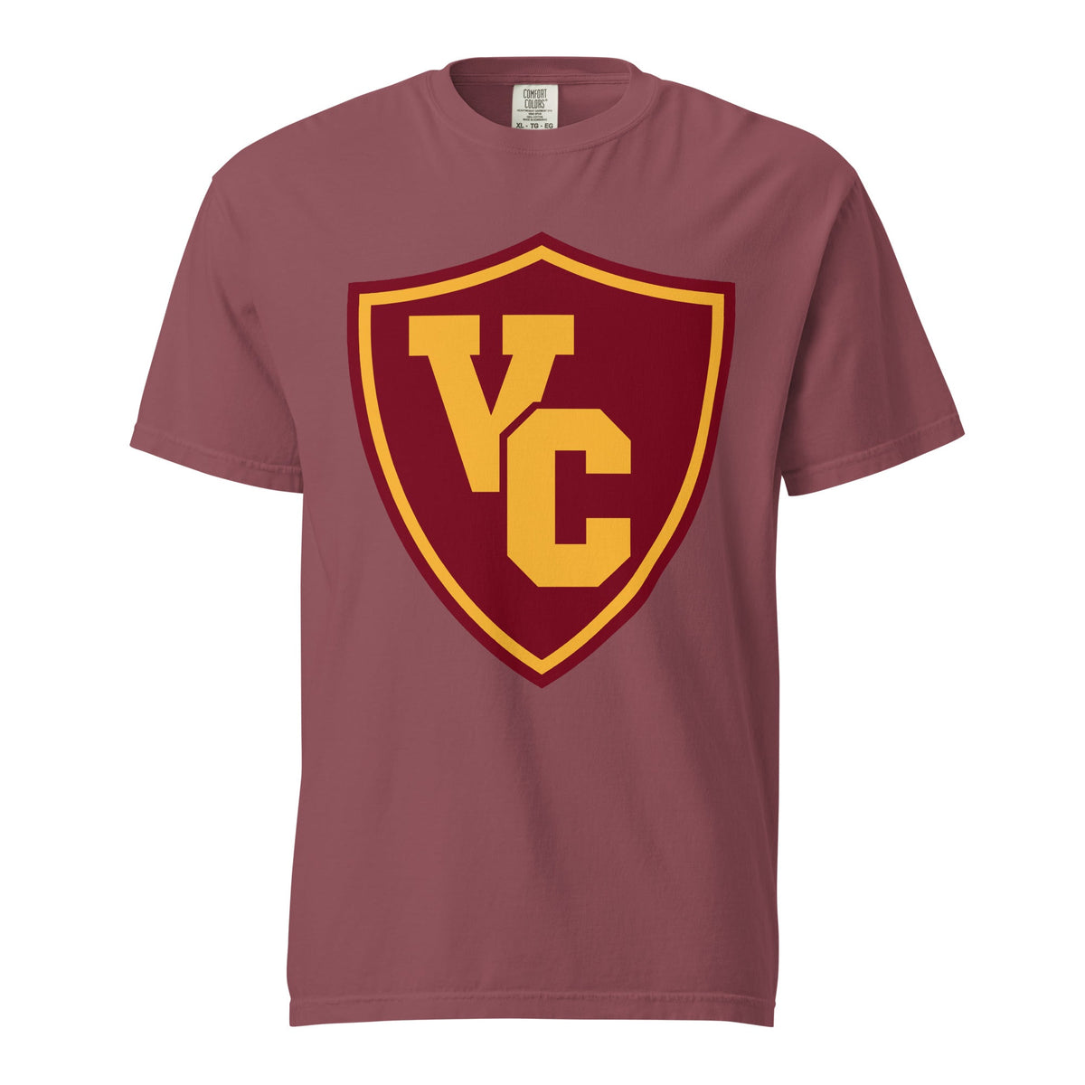 Signature | Comfort Colors T-Shirt | VCMS cheer | Shield Logo
