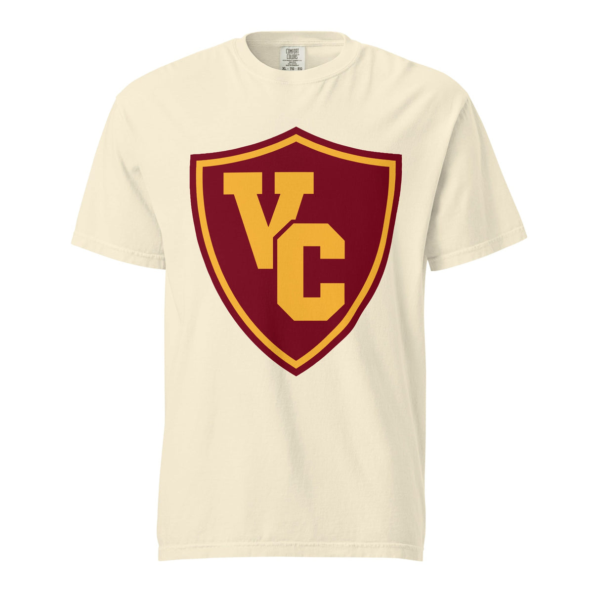 Signature | Comfort Colors T-Shirt | VCMS cheer | Shield Logo