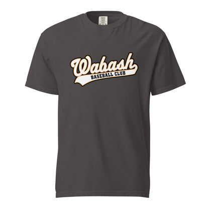 Signature | Comfort Colors T-Shirt | Wabash Baseball Club | Alt Logo 1