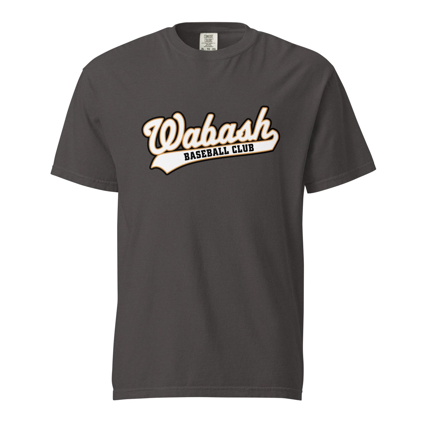 Signature | Comfort Colors T-Shirt | Wabash Baseball Club | Alt Logo 1