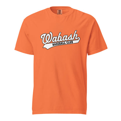 Signature | Comfort Colors T-Shirt | Wabash Baseball Club | Alt Logo 2