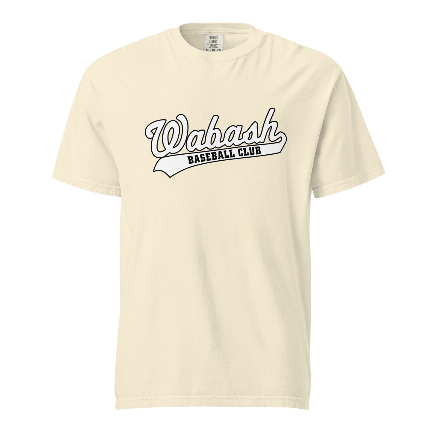 Signature | Comfort Colors T-Shirt | Wabash Baseball Club | Alt Logo 2