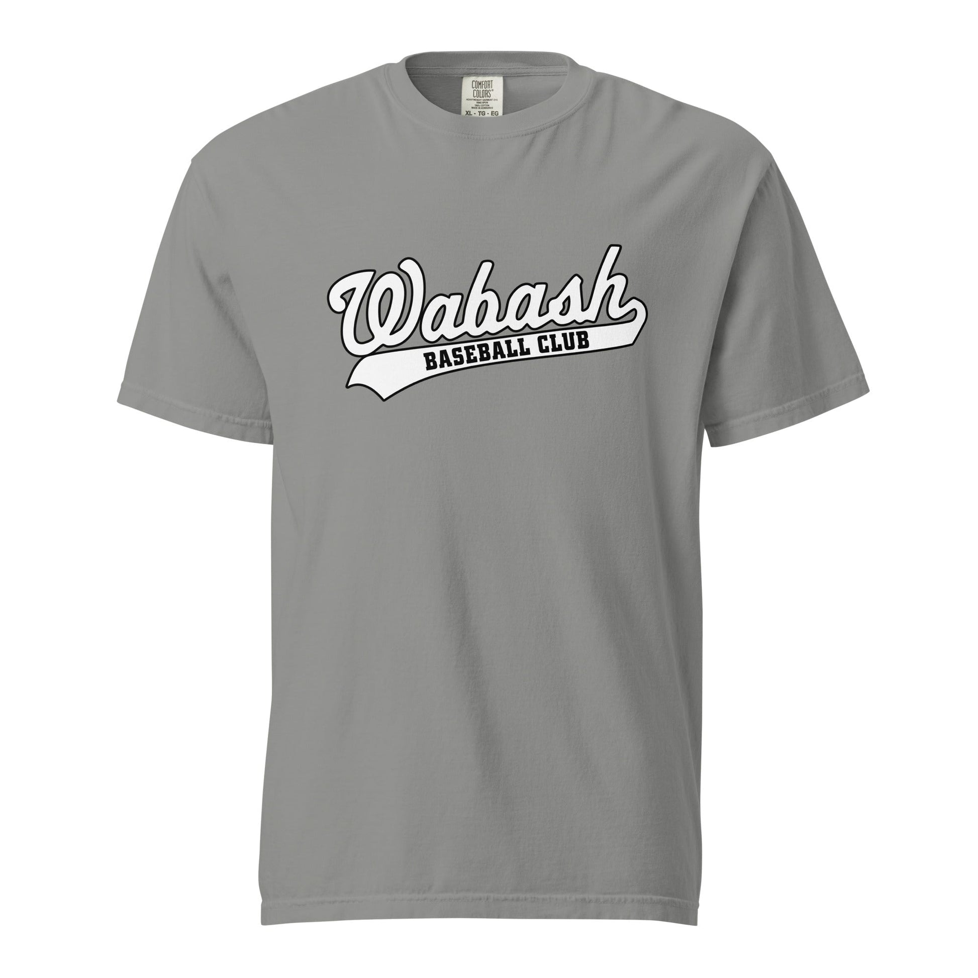 Signature | Comfort Colors T-Shirt | Wabash Baseball Club | Alt Logo 2
