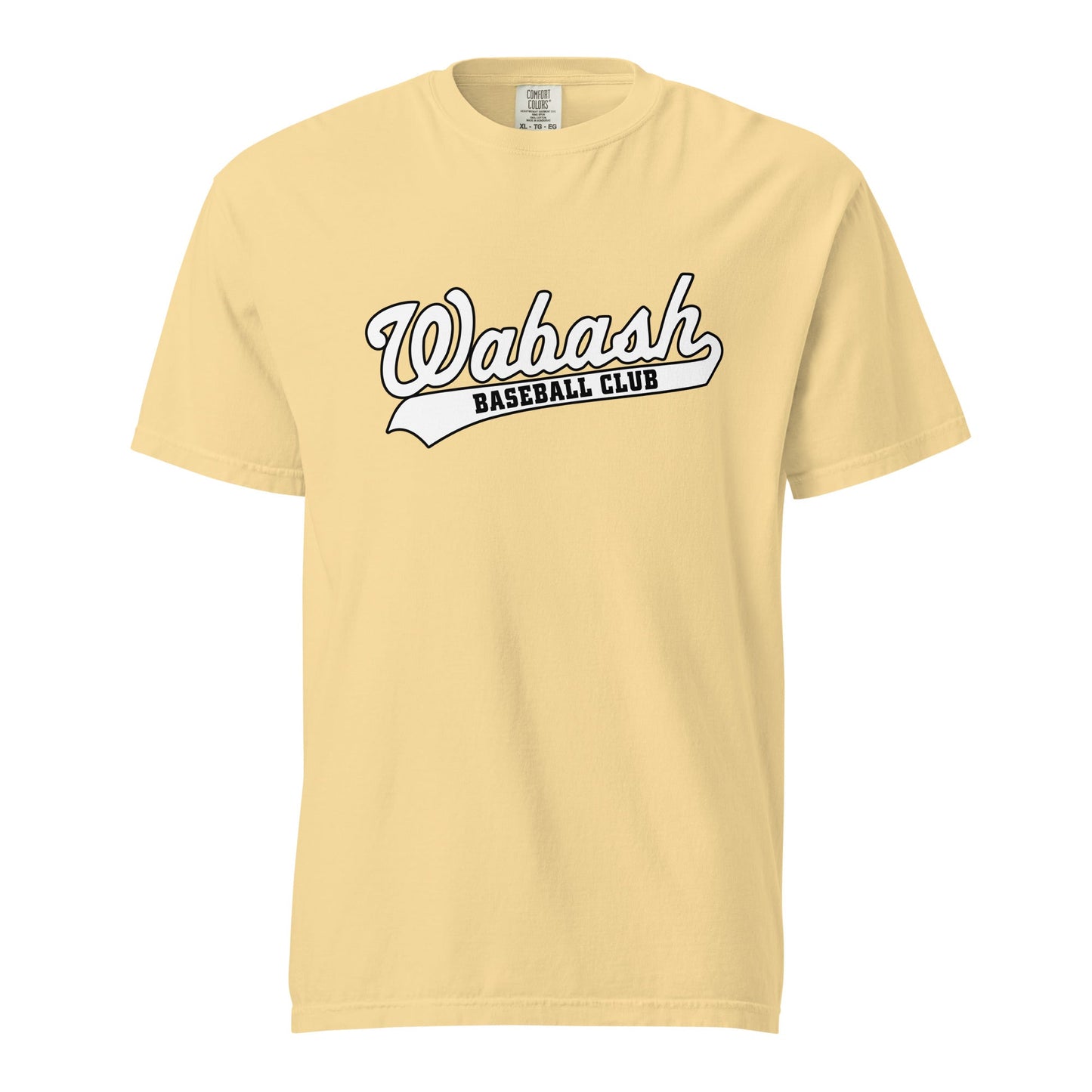 Signature | Comfort Colors T-Shirt | Wabash Baseball Club | Alt Logo 2