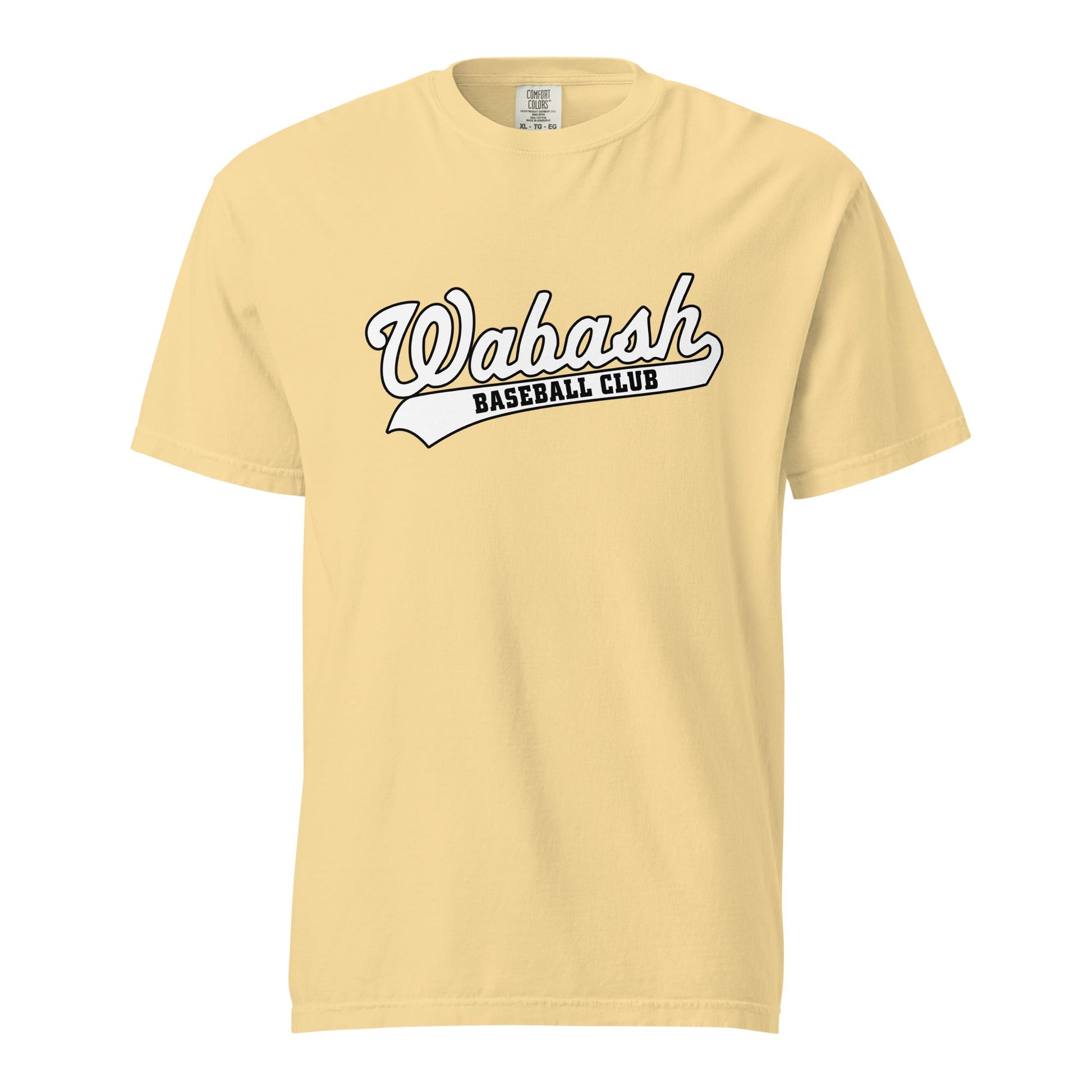 Signature | Comfort Colors T-Shirt | Wabash Baseball Club | Alt Logo 2