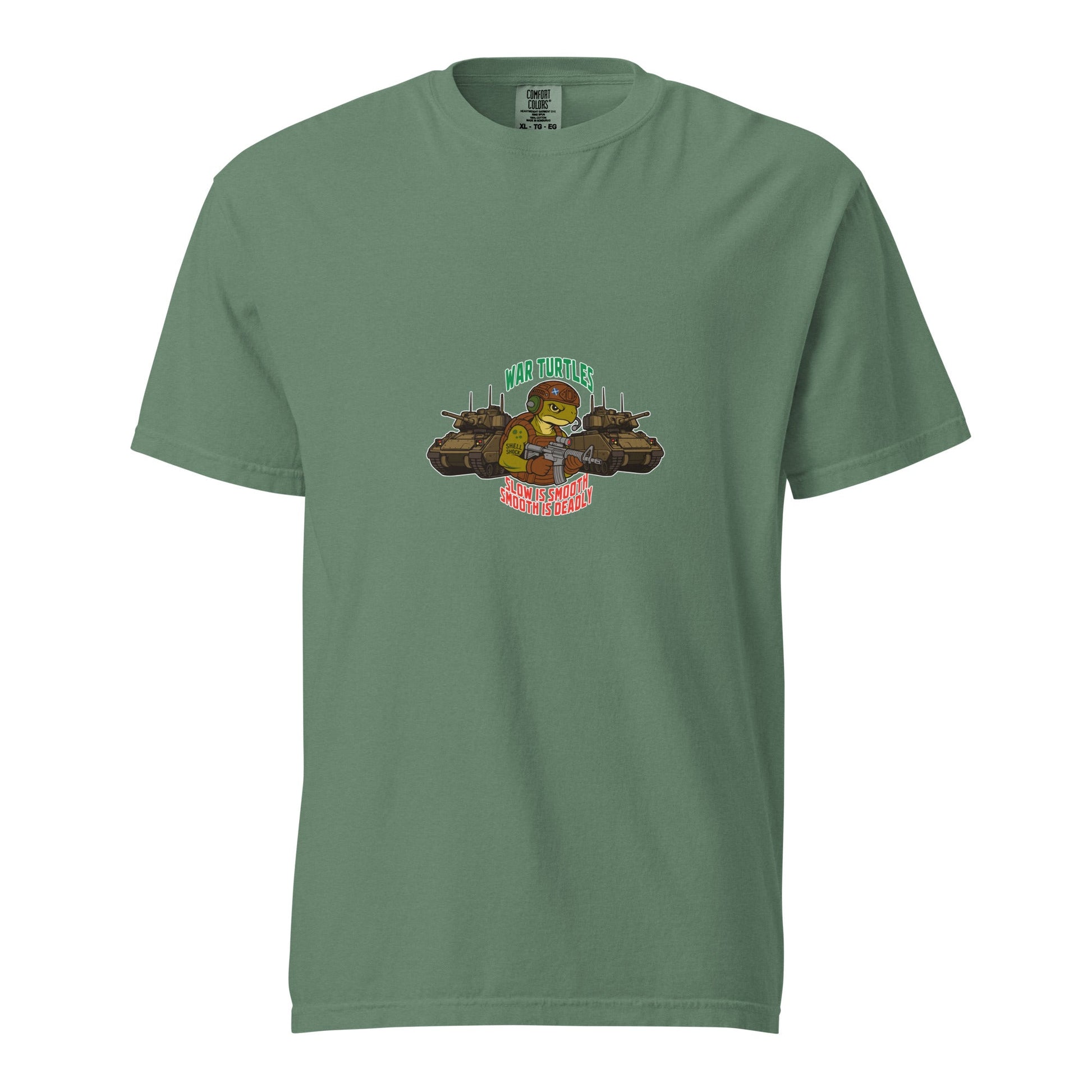 Signature | Comfort Colors T-Shirt | War Turtles | Battalion Logo