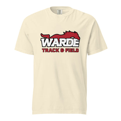 Signature | Comfort Colors T-Shirt | Warde Track and Field | Alt Logo