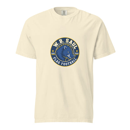 Signature | Comfort Colors T-Shirt | W.B.Saul Razorbacks | Badge Logo