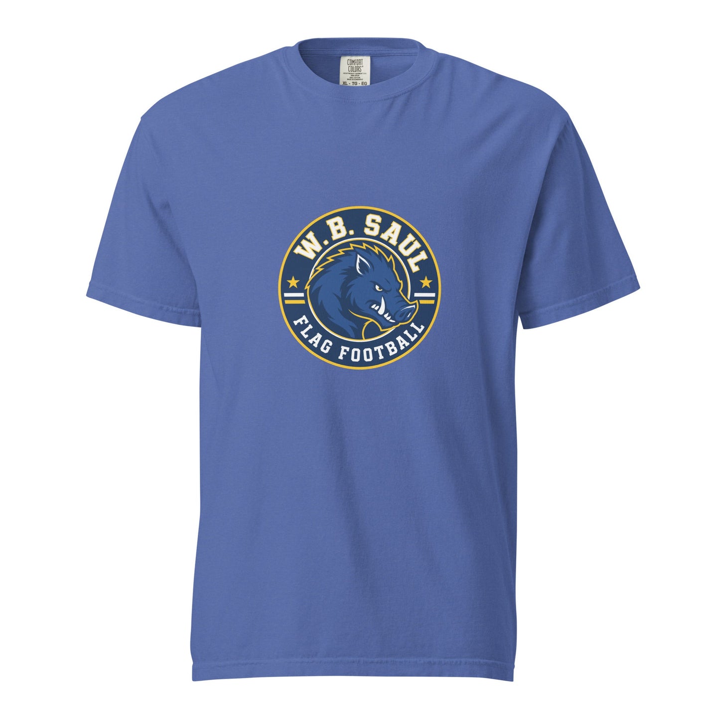 Signature | Comfort Colors T-Shirt | W.B.Saul Razorbacks | Badge Logo