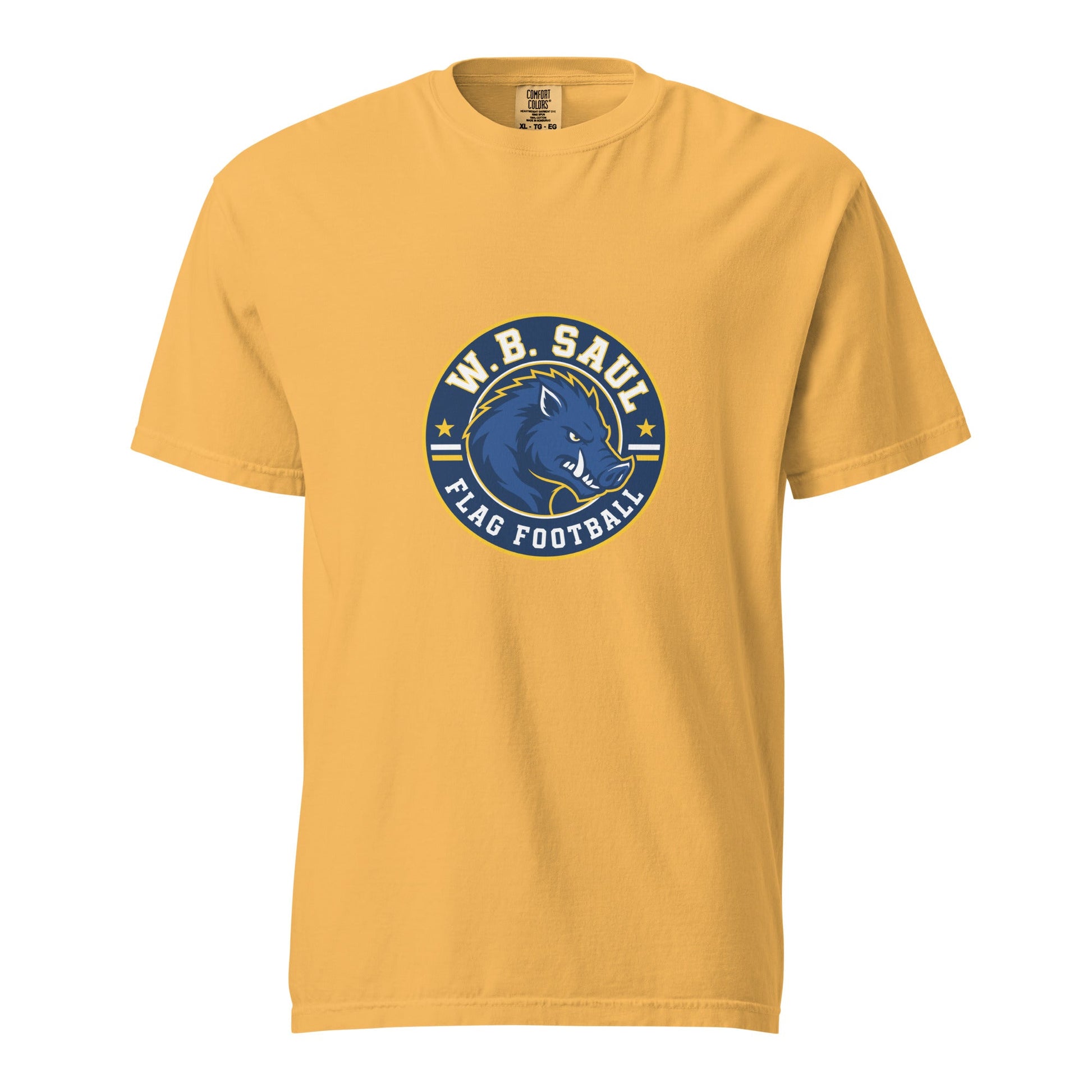 Signature | Comfort Colors T-Shirt | W.B.Saul Razorbacks | Badge Logo