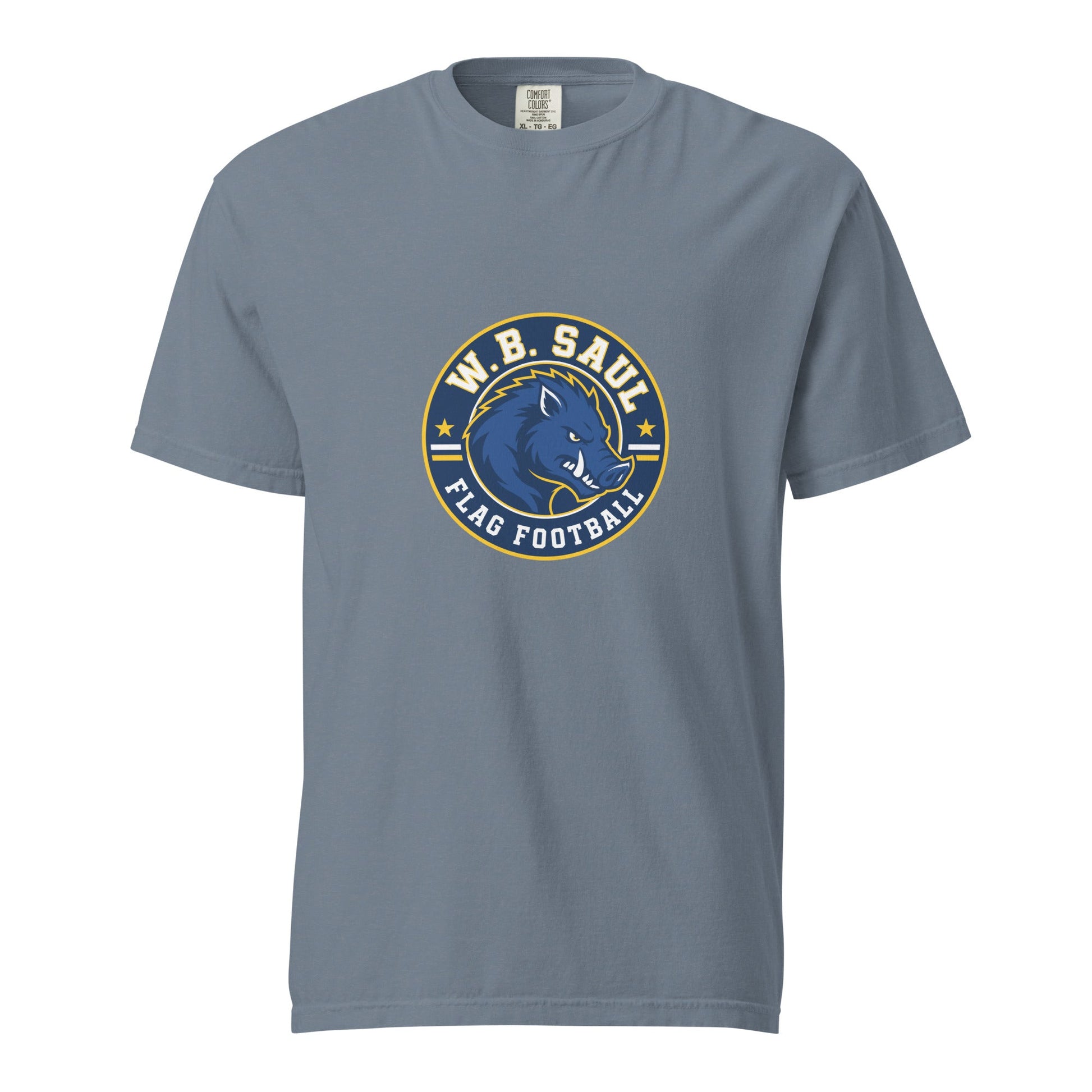 Signature | Comfort Colors T-Shirt | W.B.Saul Razorbacks | Badge Logo